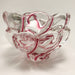 Mikasa Crystal Red Peppermint Swirl Bowl Trio - Blue Plum Collections
