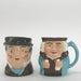 Vintage TOBY Character MUGS Two Small Jug Mug Stein LOT 2 Mr Pickwick - Blue Plum Collections