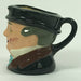 Vintage TOBY Character MUGS Two Small Jug Mug Stein LOT 2 Mr Pickwick - Blue Plum Collections