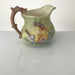 Vintage PITCHER HAND PAINTED Fruit Lillian Roach Ceramic Creamer Pottery Grapes - Blue Plum Collections
