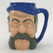 Vintage TOBY MUGS 2 Large Character JUGS Two Steins England Mug Jug LOT - Blue Plum Collections