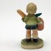 Napcoware Boy with Bread Vintage Ceramic Figurine - Blue Plum Collections