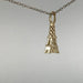 Sterling Silver Eiffel Tower Necklace - Blue Plum Collections